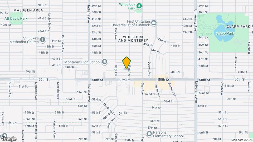 3104 49th St Map and Location Details