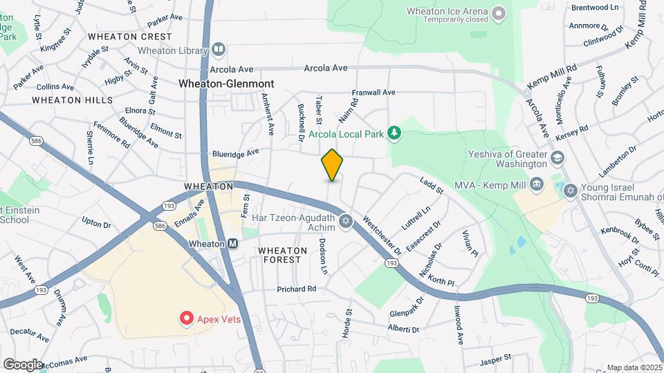 2050 Westchester Dr Map and Location Details