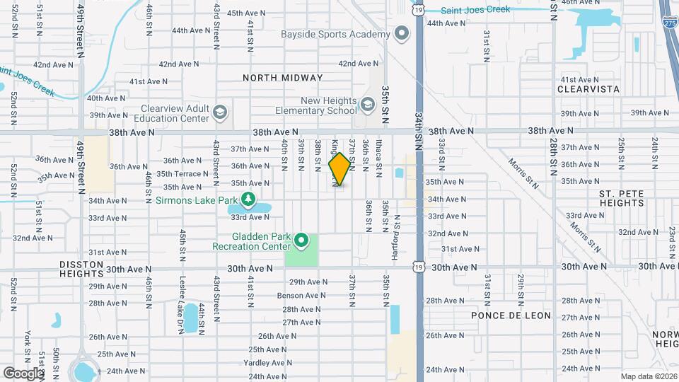 3421 Kingston St N Mapa y Detalles de la Ubicación