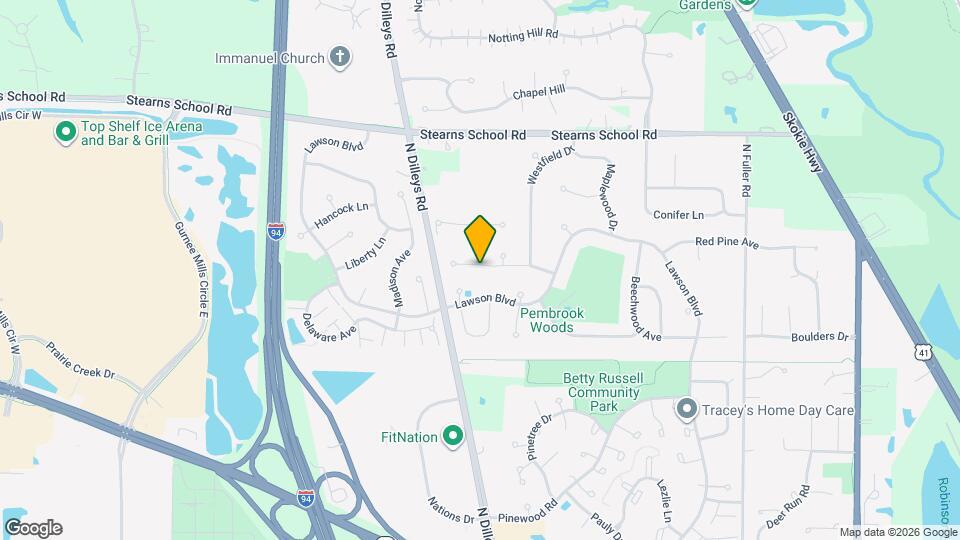 5573 Barnwood Dr Map and Location Details