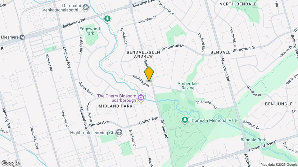 1 Applefield Dr Map and Location Details