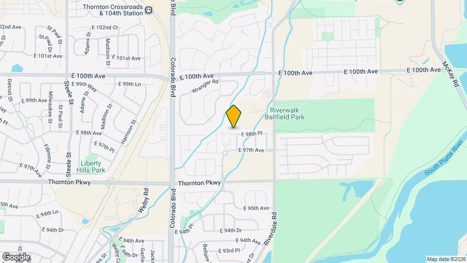 4637 E 98th Pl Map and Location Details