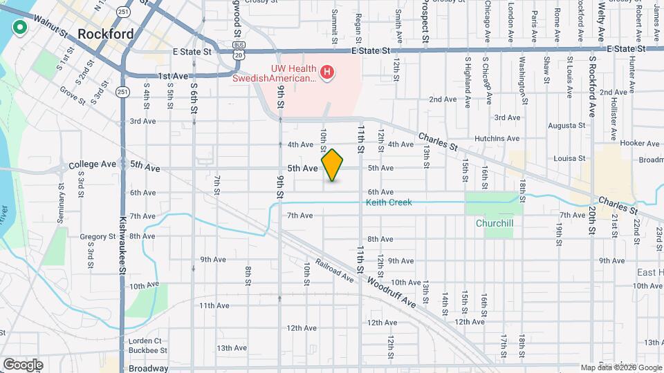 1410 6th Ave, Unit 1 Mapa y Detalles de la Ubicación