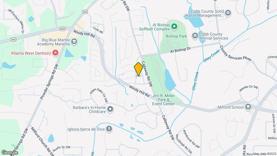 2129 Cumberland Creek Trail SW Map and Location Details