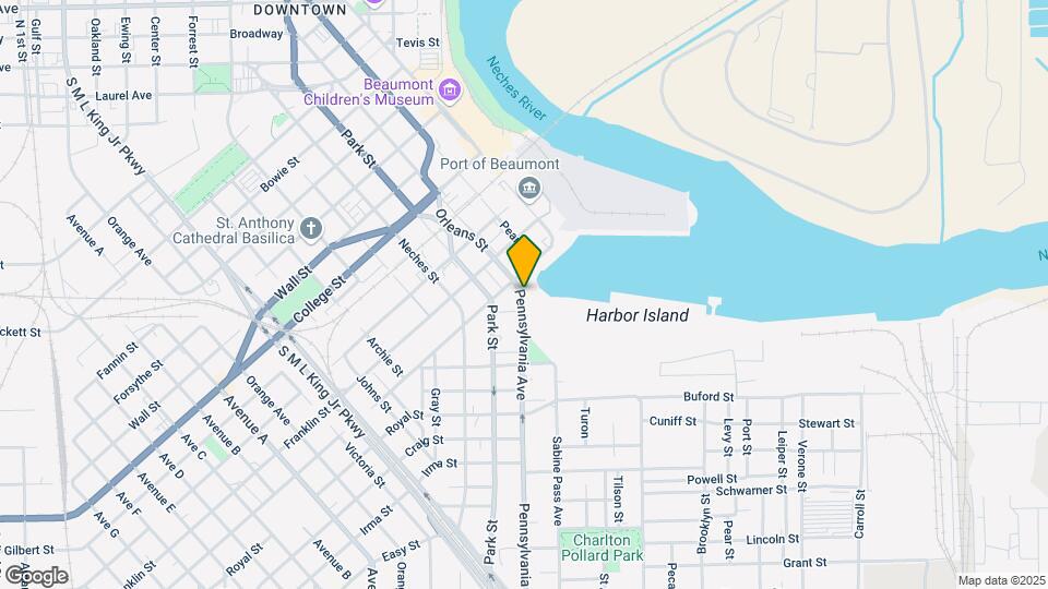 1616 Sabine Pass Ave Map and Location Details
