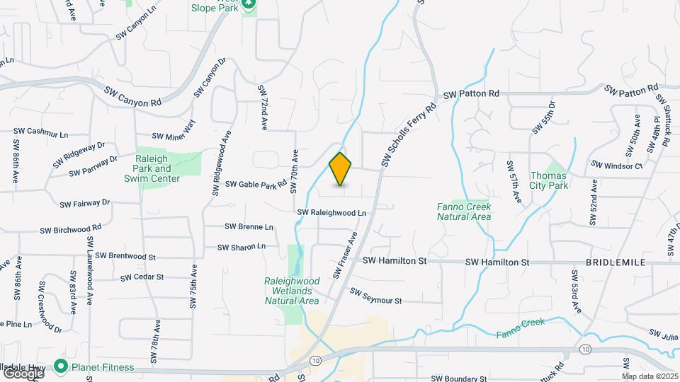 6685 SW Preslynn Dr Map and Location Details
