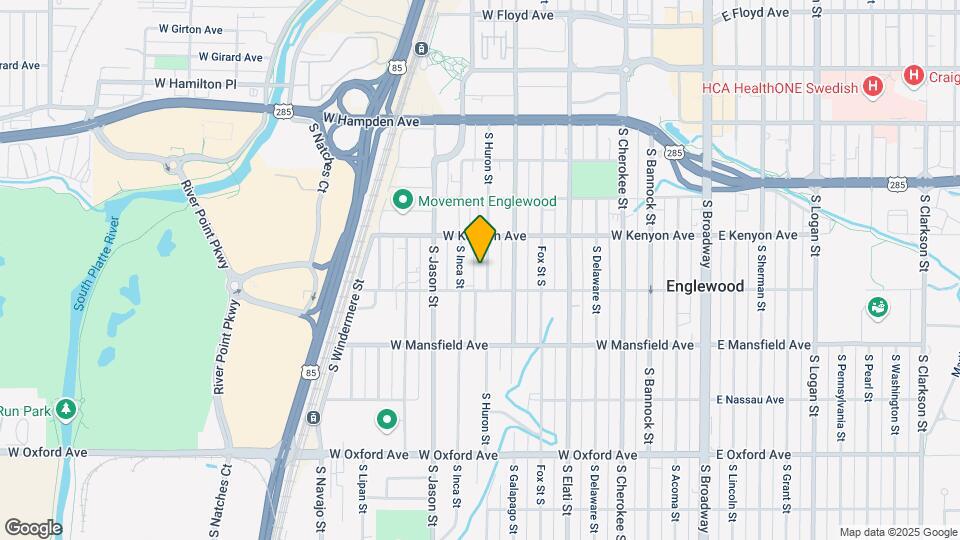 3771 S Huron St Map and Location Details