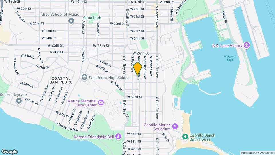 2911 S Carolina St Map and Location Details