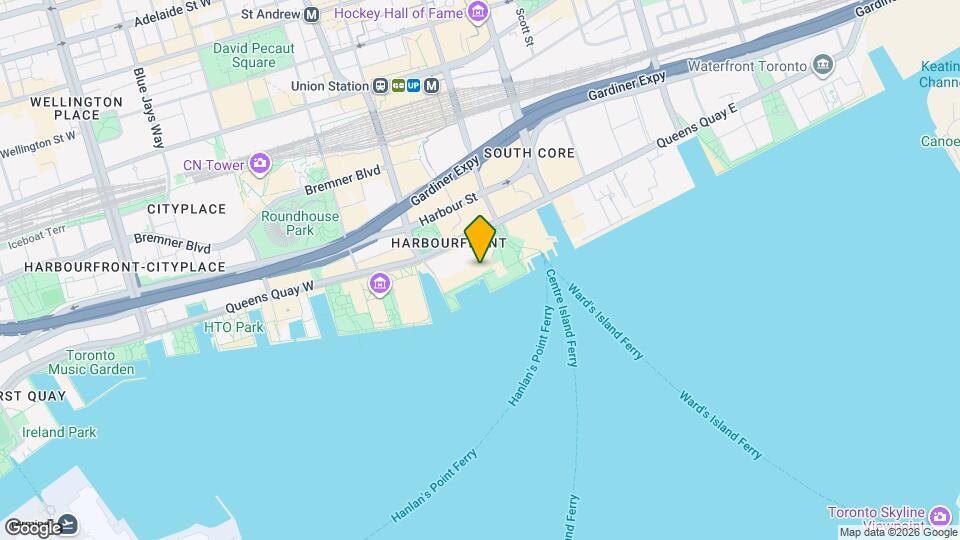 65 Harbour Square, Unit 1907 Map and Location Details