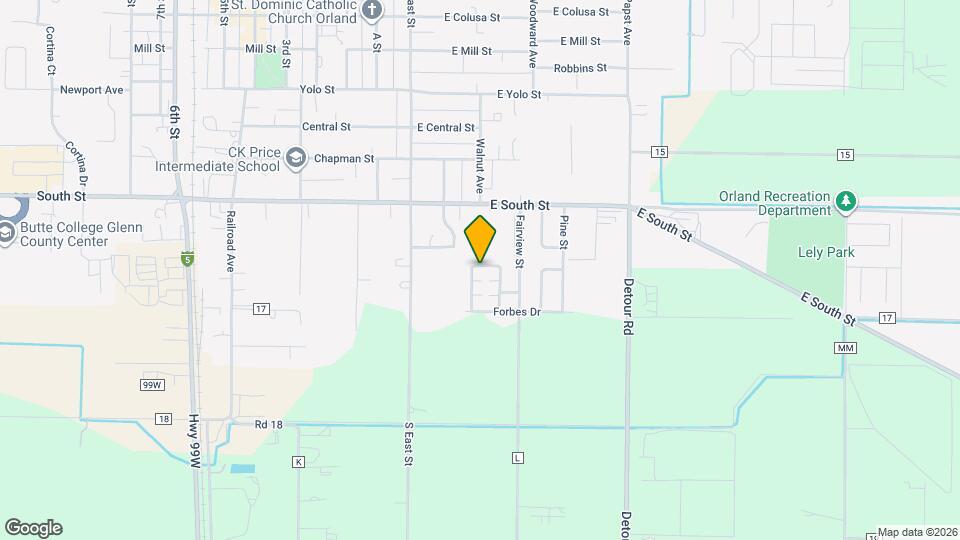 1334 Edith Cir Map and Location Details