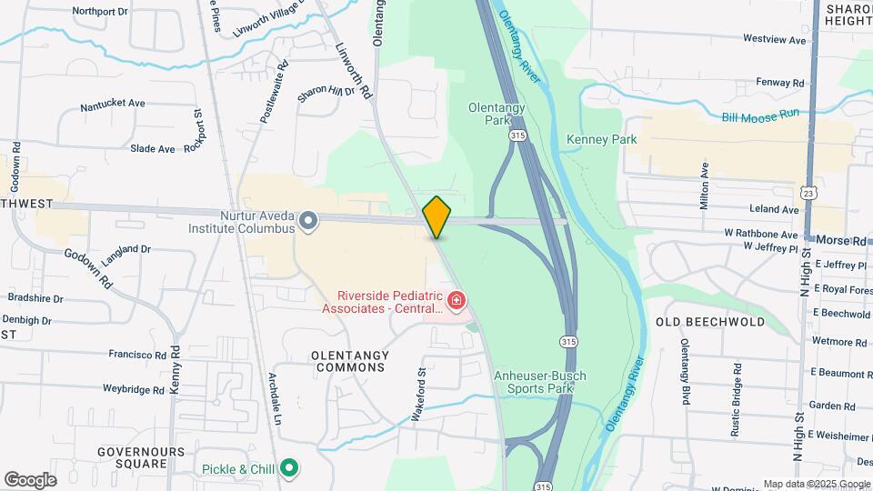 5001 Olentangy River Rd Map and Location Details