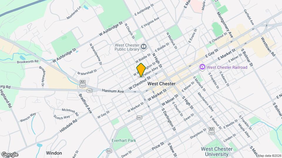 213 W Chestnut St, Unit 1 Mapa y Detalles de la Ubicación