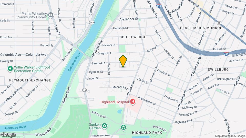 214-216 Cypress St-Unit -216 Cypress, Lower Unit Map and Location Details