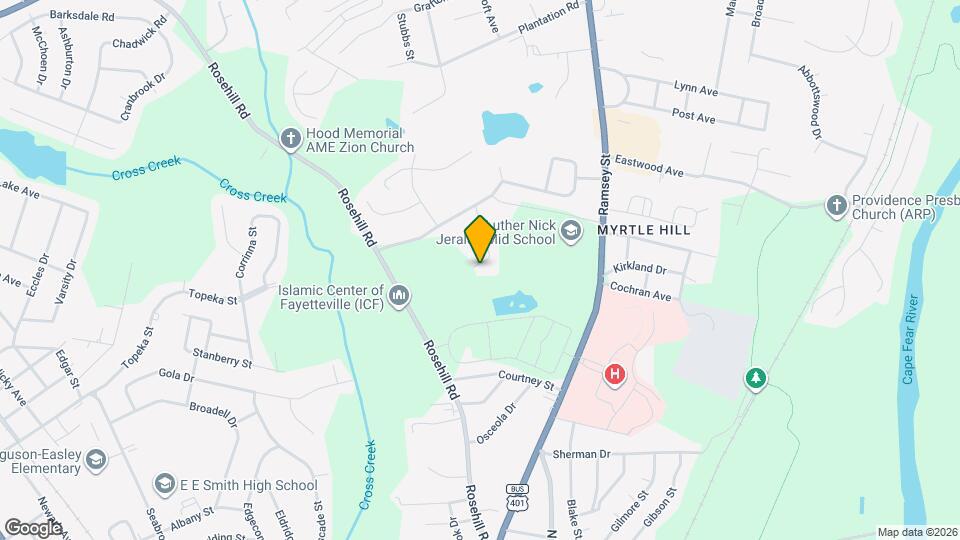 2532 Allsbrook Dr Map and Location Details