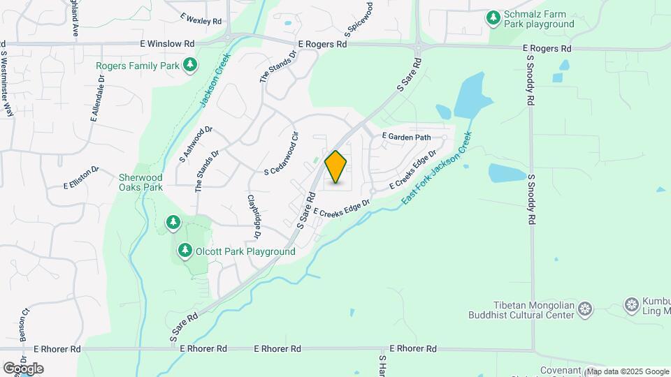 3490 S Oaklawn Cir Map and Location Details