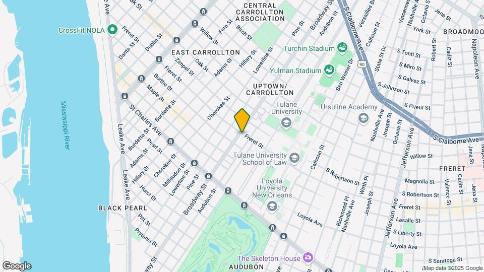 939 Broadway St Map and Location Details