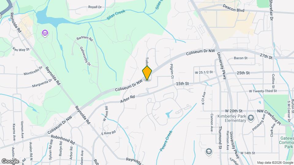 2670 Grosvenor Pl Map and Location Details