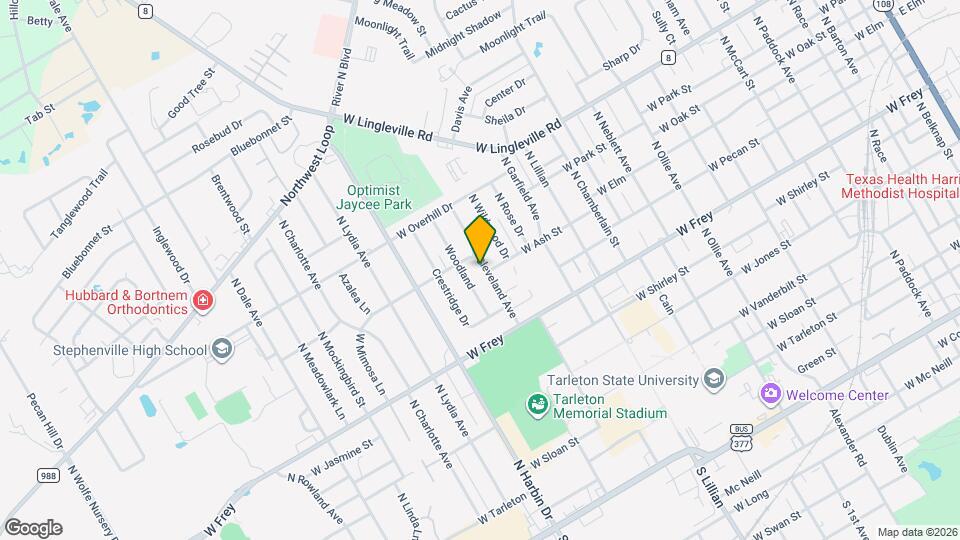 1210 Cleveland Ave Map and Location Details