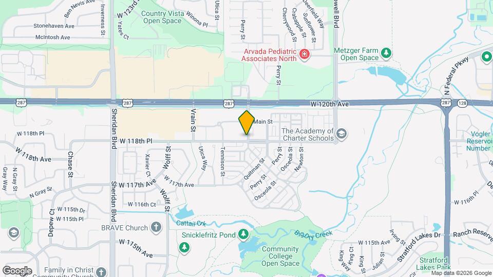 11853 Bradburn Blvd Map and Location Details