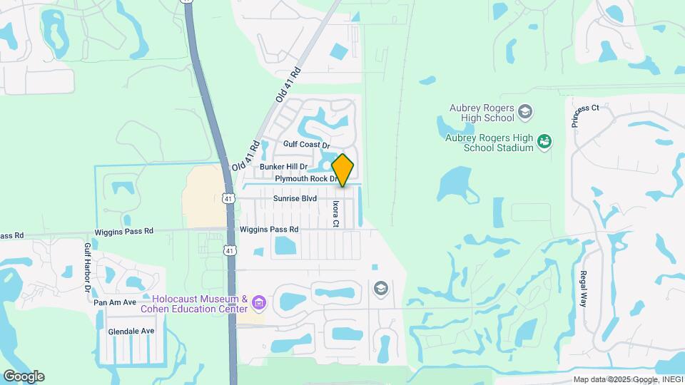 1104 Jacaranda Ct Map and Location Details