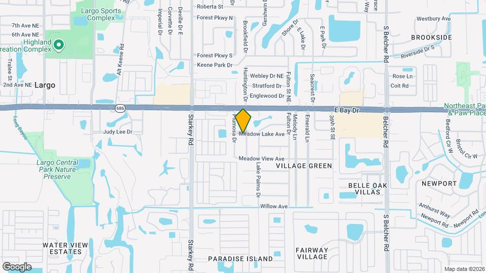 2896 Meadow Lake Ave Mapa y Detalles de la Ubicación