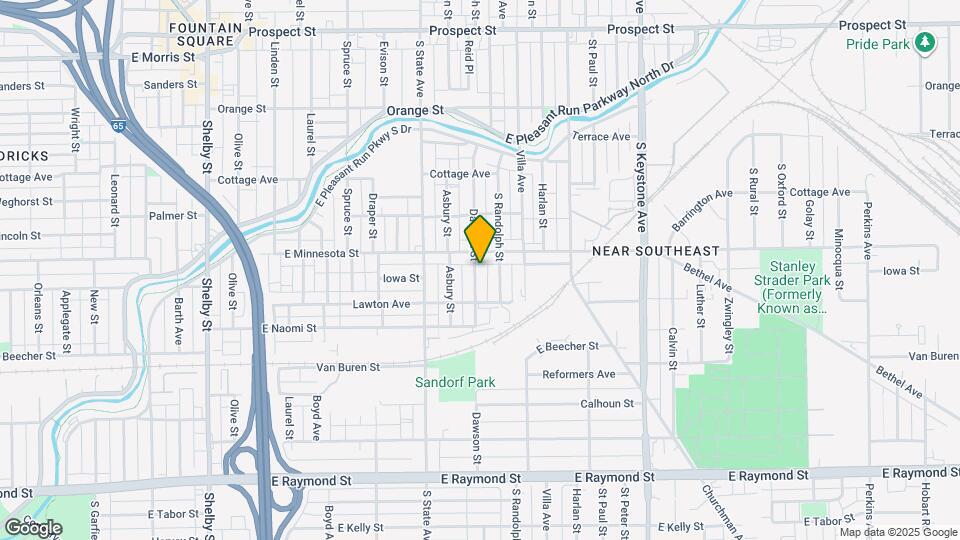 1719 Dawson St Mapa y Detalles de la Ubicación
