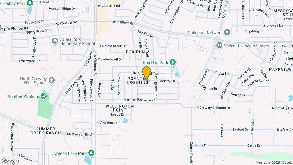 4001 Country Ln Map and Location Details