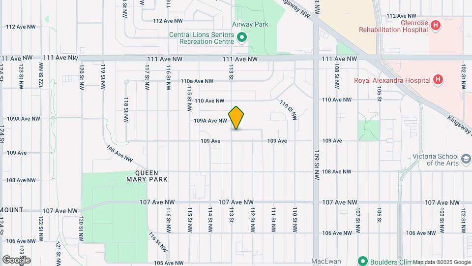 10903 113 St NW Map and Location Details