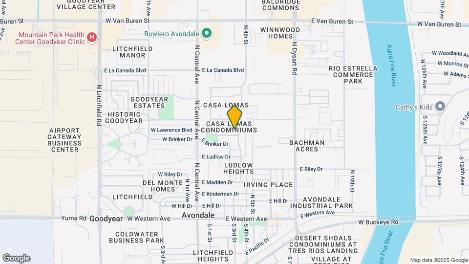 304 E Lawrence Blvd C, Unit C Map and Location Details