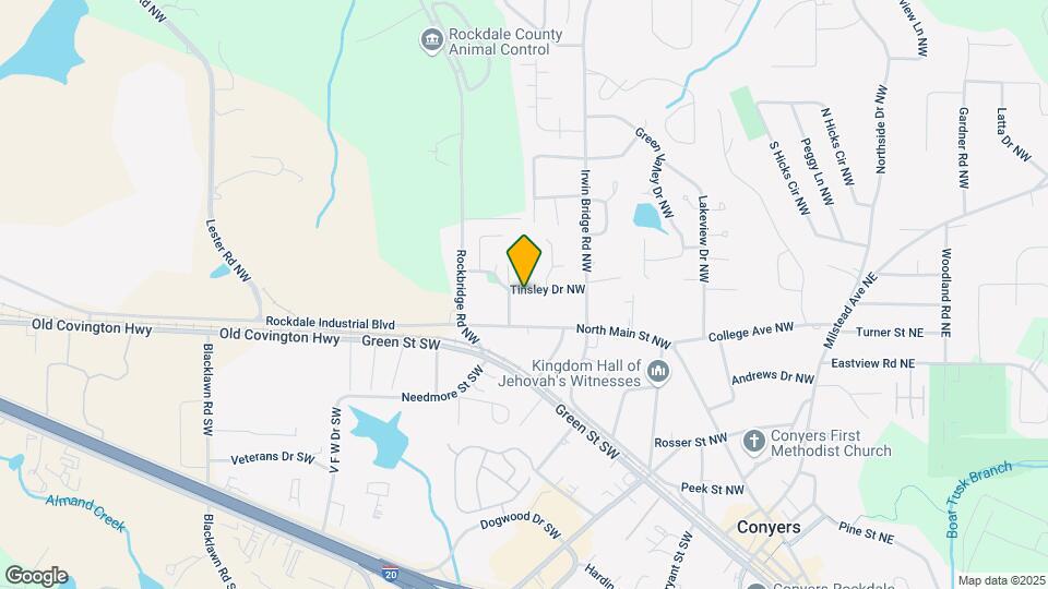 1202 Tinsley Dr NW Map and Location Details