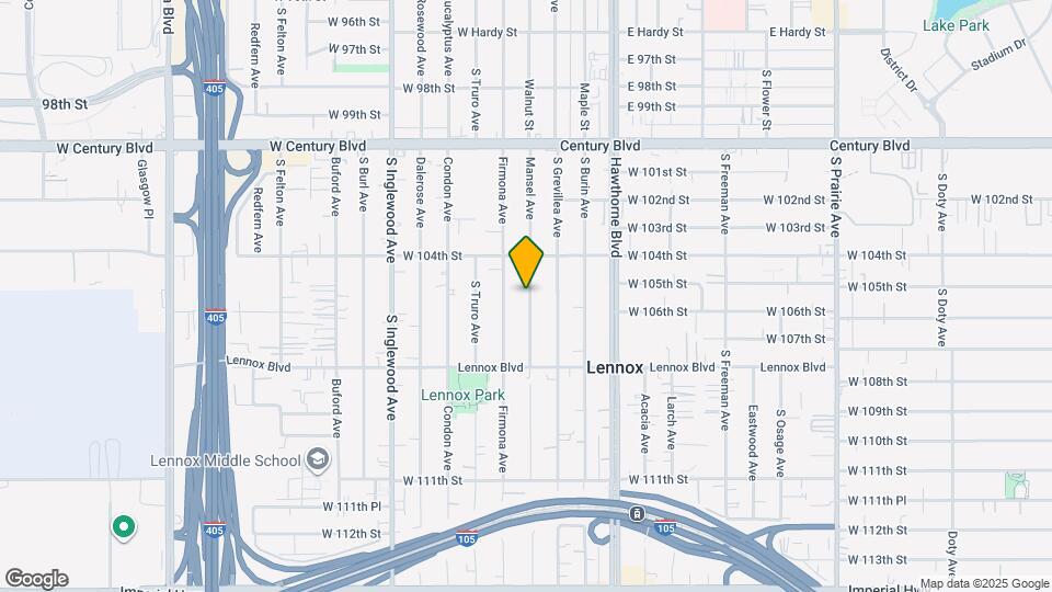 10523 Mansel Ave Map and Location Details