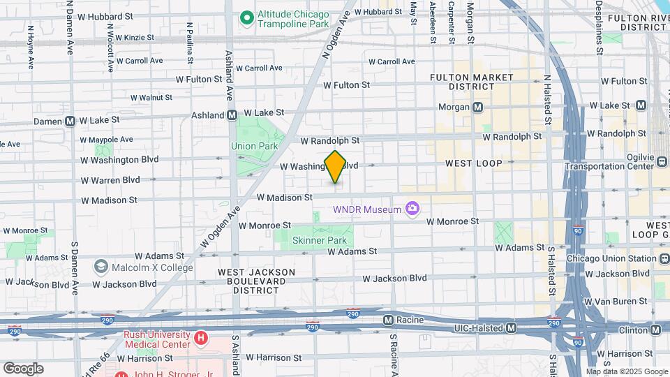 18 N Ada St, Unit 808 Mapa y Detalles de la Ubicación