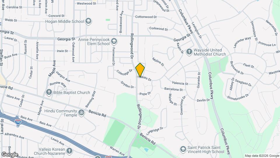 306 Keats Dr Map and Location Details