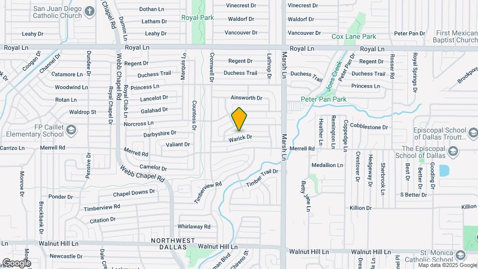 3559 Warick Dr Map and Location Details