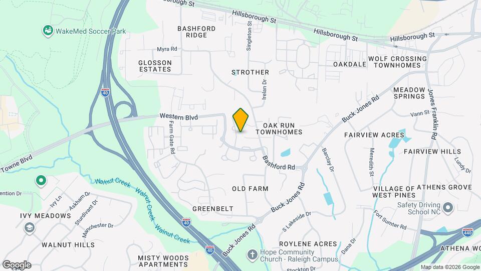 5716 Bashford Crest Ln Map and Location Details