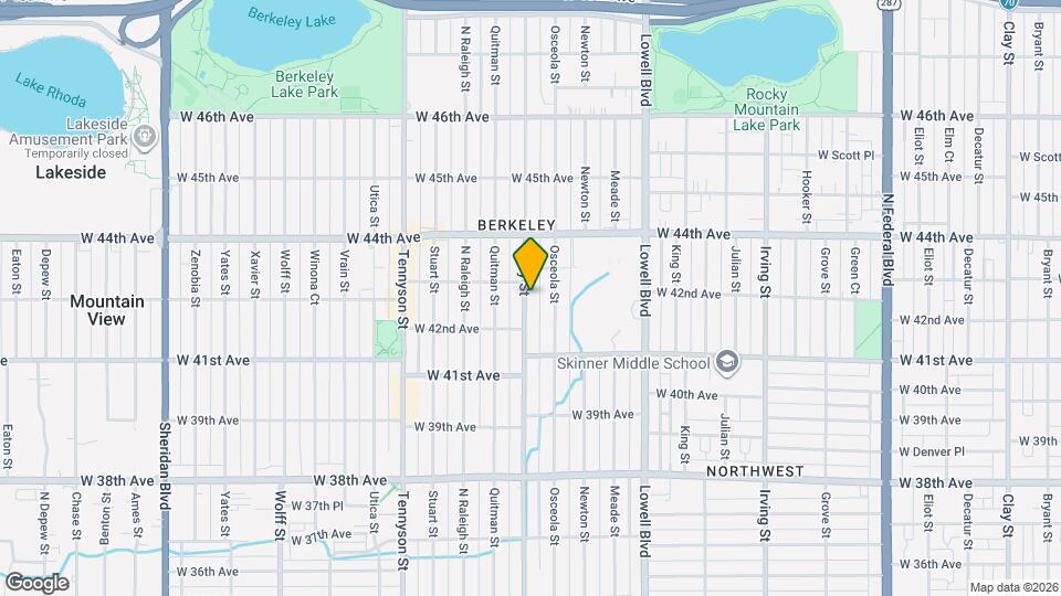 4252 Perry St Mapa y Detalles de la Ubicación