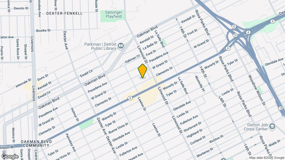2682 Clements St Map and Location Details