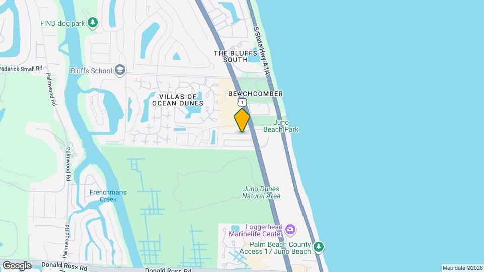 114 Ocean Breeze Dr Mapa y Detalles de la Ubicación
