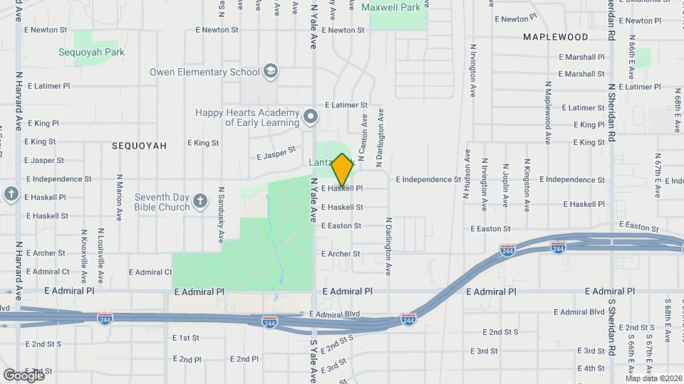 4936 E Haskell Pl Map and Location Details