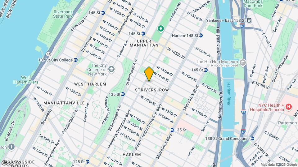 259 W 139th St Mapa y Detalles de la Ubicación