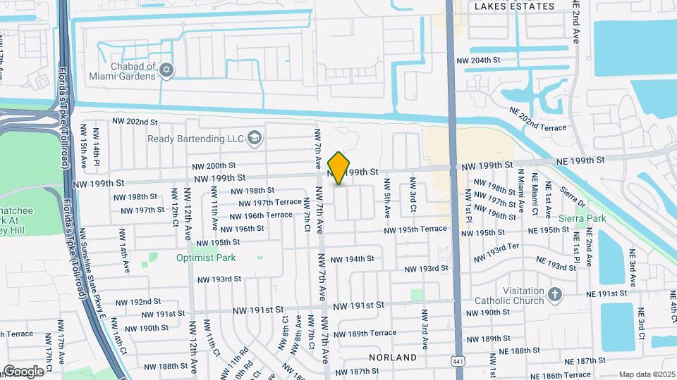 19735 NW 6th Pl Map and Location Details