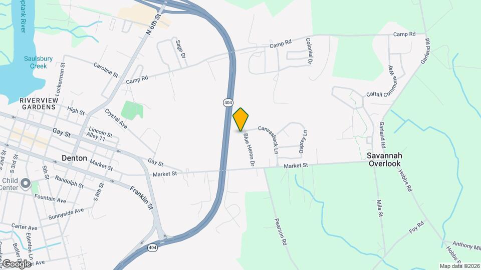 1901 Blue Heron Dr Map and Location Details