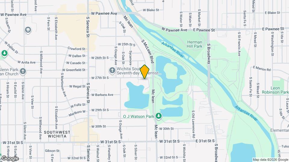 545 W 27th St S Map and Location Details