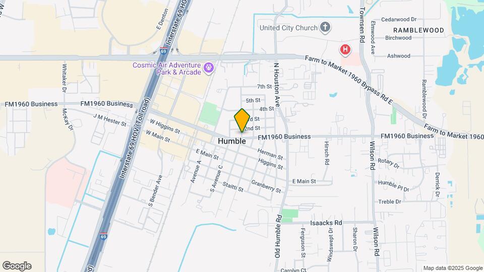 414 N D Ave Map and Location Details