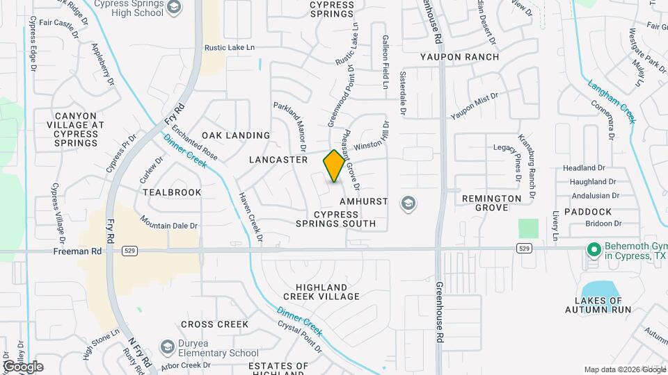 7210 Sweetwater Shining Trail Map and Location Details