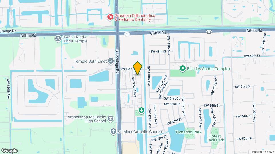 12171 SW 50th St Mapa y Detalles de la Ubicación