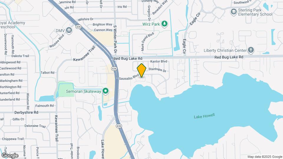 633 Desoto Dr Map and Location Details