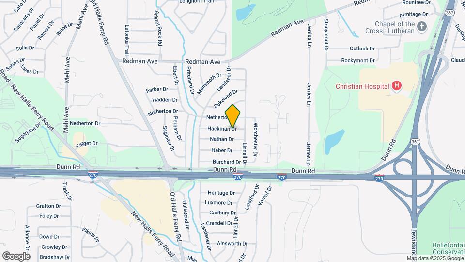 2522 Hackman Dr Map and Location Details