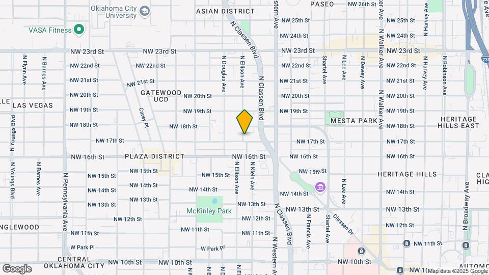 1225-1227 NW 17th Map and Location Details