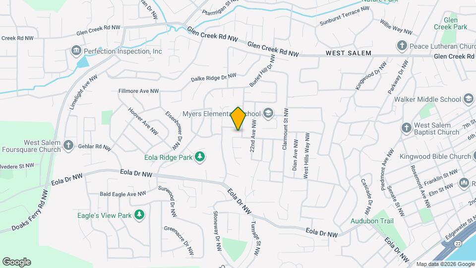 2317 Margarett St NW Map and Location Details